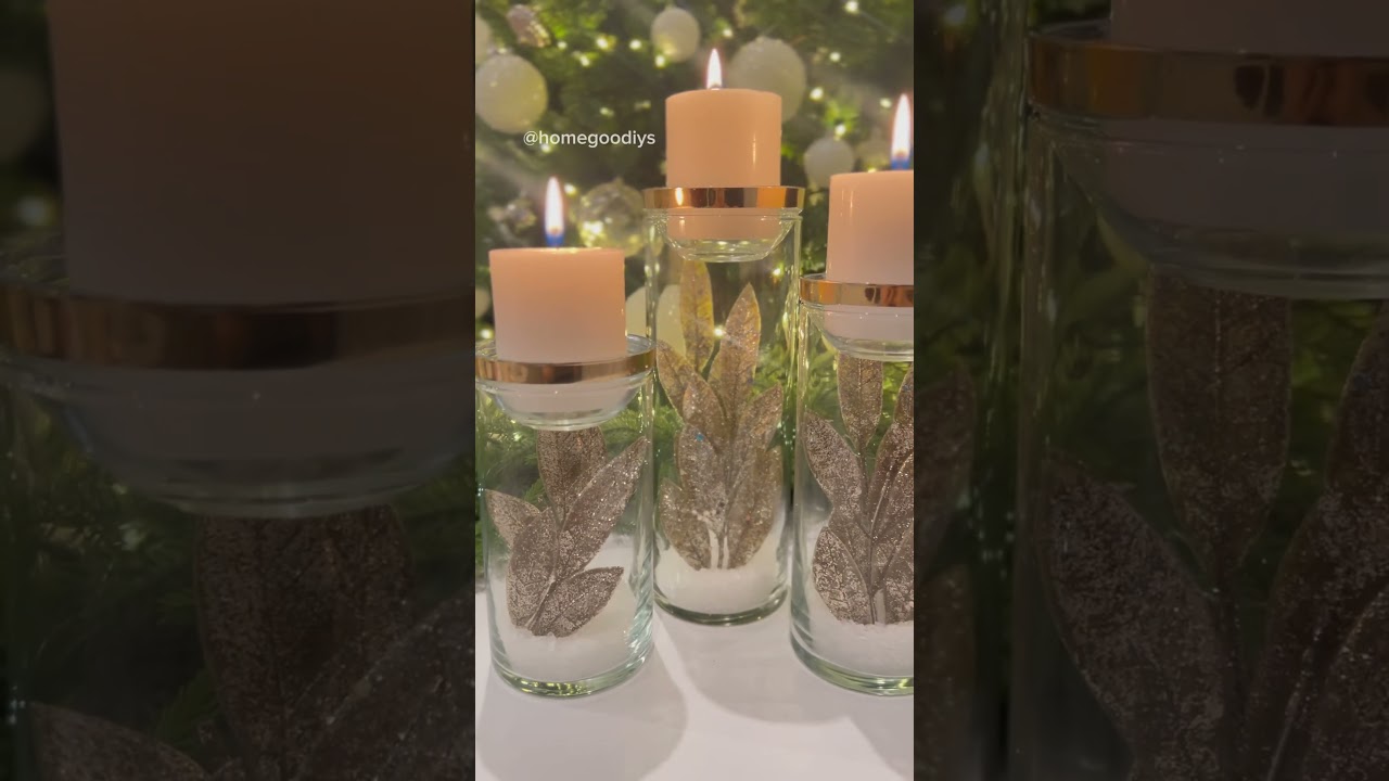 ✨🎄Easy Centerpiece Ideas🎄✨ #christmas #diycrafts #diyideas