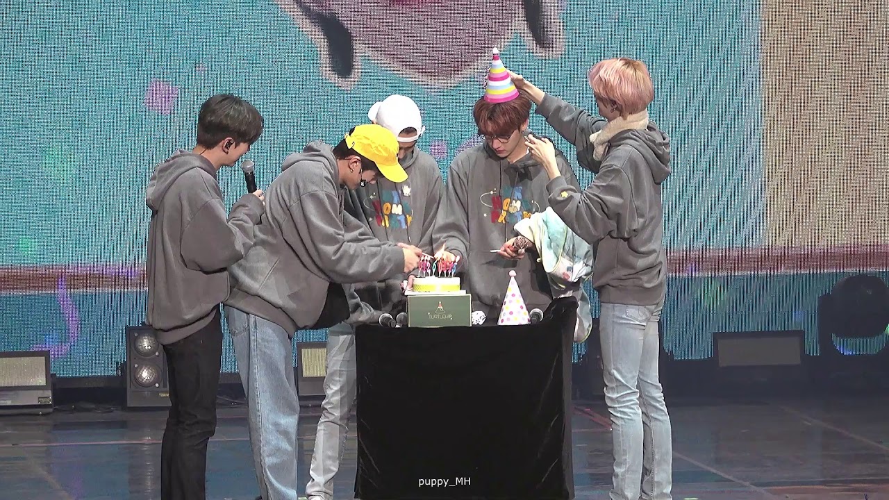 200119 몬스타엑스 (MONSTA X) 팬콘 MX HOME PARTY 엔딩 생일파티
