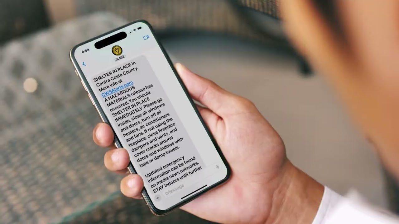 Contra Costa County Community Warning System &ndash; How to Sign Up PSA