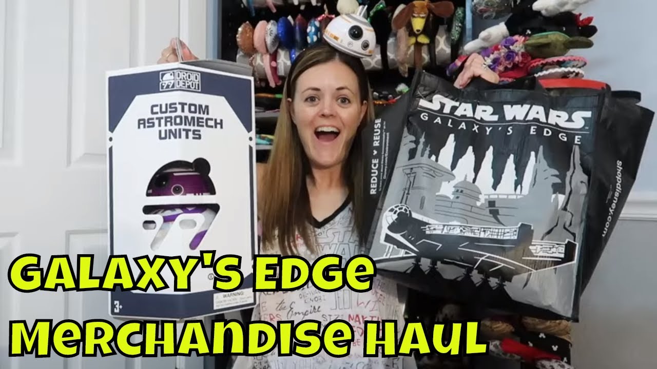 Star Wars Galaxy's Edge Merchandise Haul!!! - Disneyland 2019