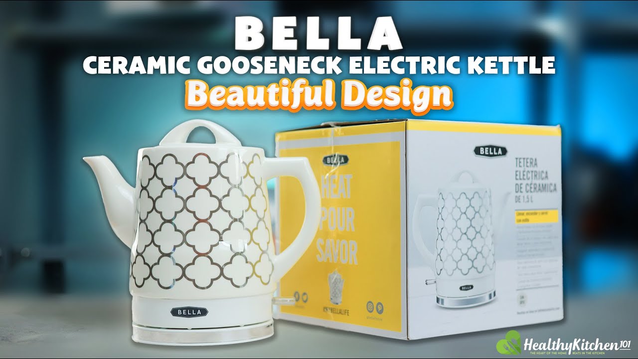 Unboxing the Bella Ceramic Gooseneck Electric Kettle - Shouldit Kettle Series
