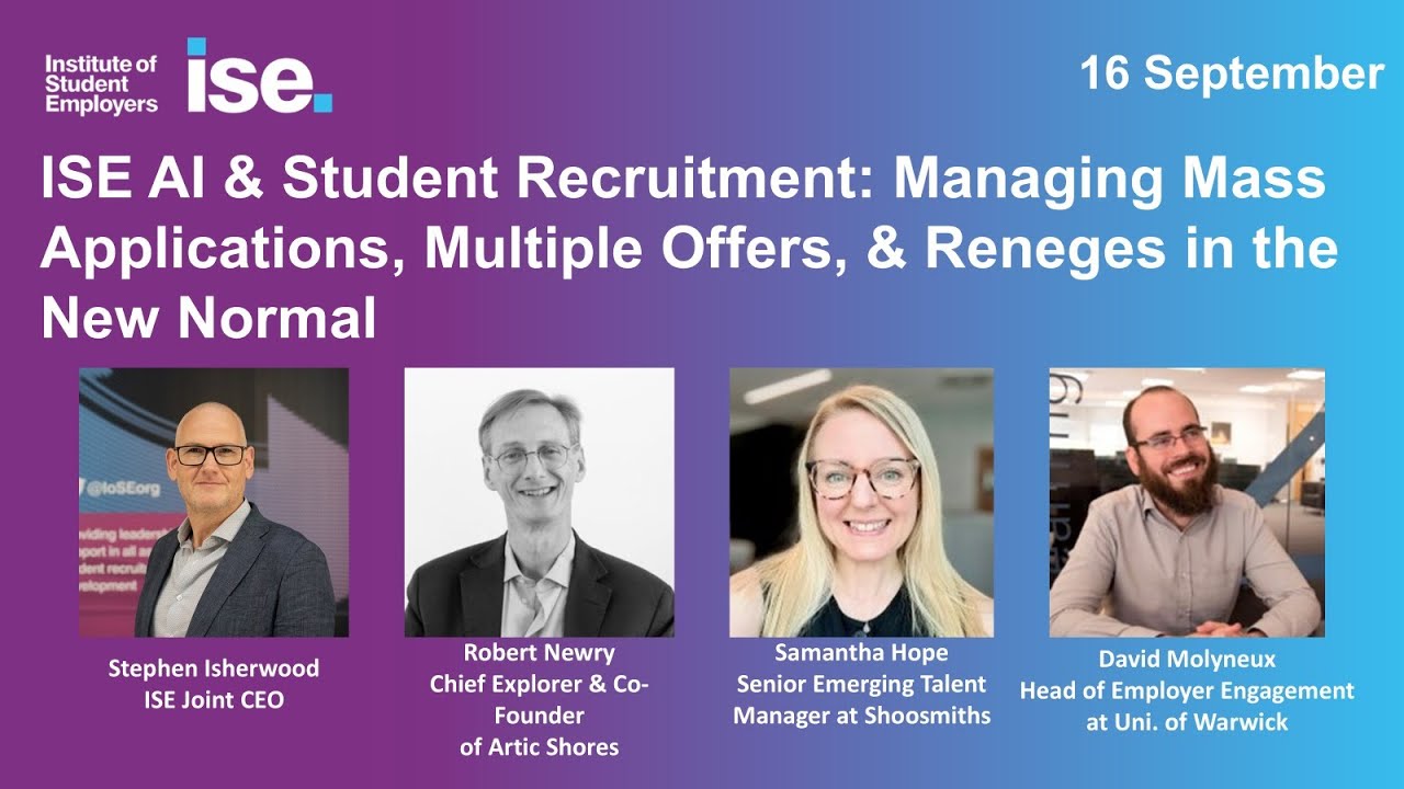 ISE Webinar   AI & Student Recruitment