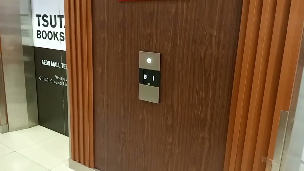 2 Kone Traction elevator at AEON Mall Terbrau city Johor batru Johor Malaysia 