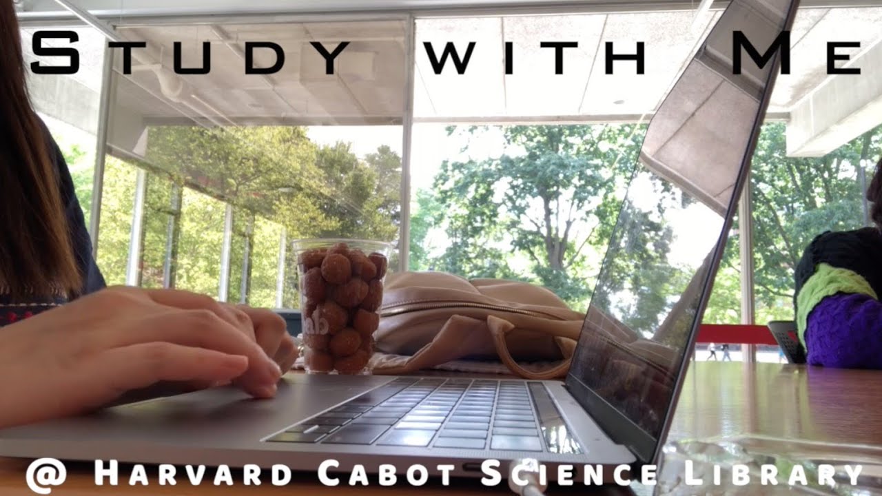 1-Hour Study with Me · Harvard Cabot Science Library