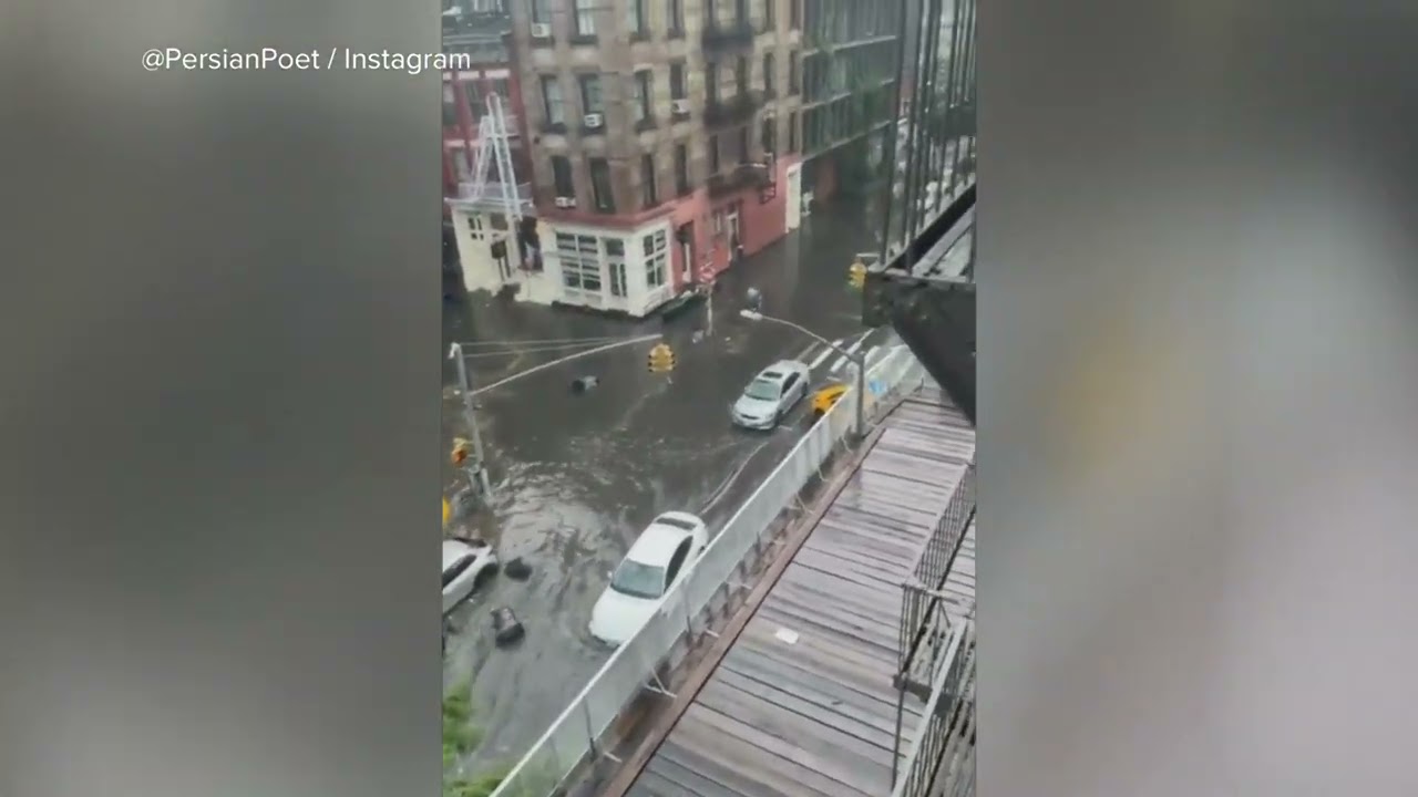 New York slammed with flash flooding Saturday, July 18, 2026
