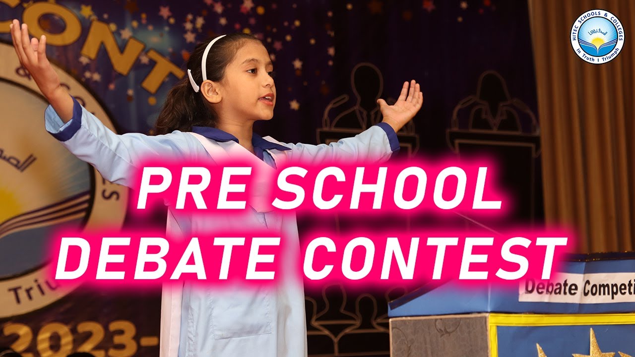 HITEC Pre School Debate Contest 2023