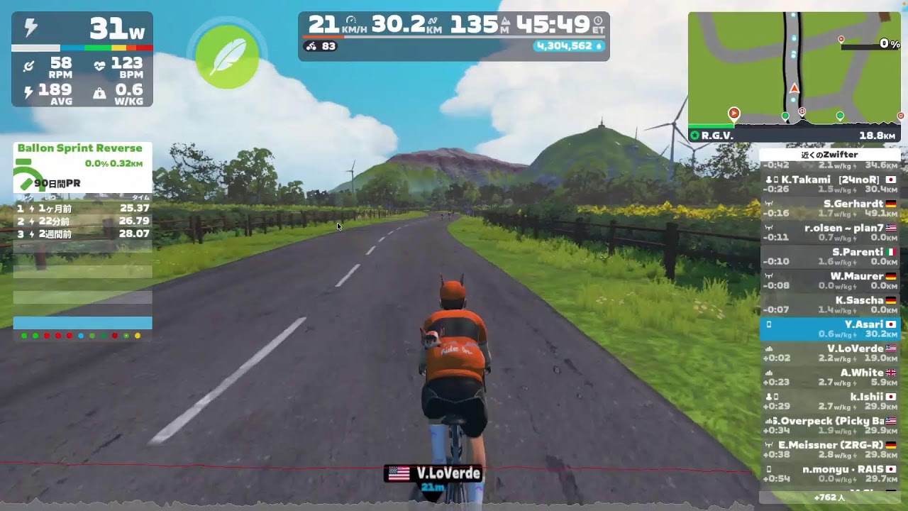 [Zwift] [ズイフト]