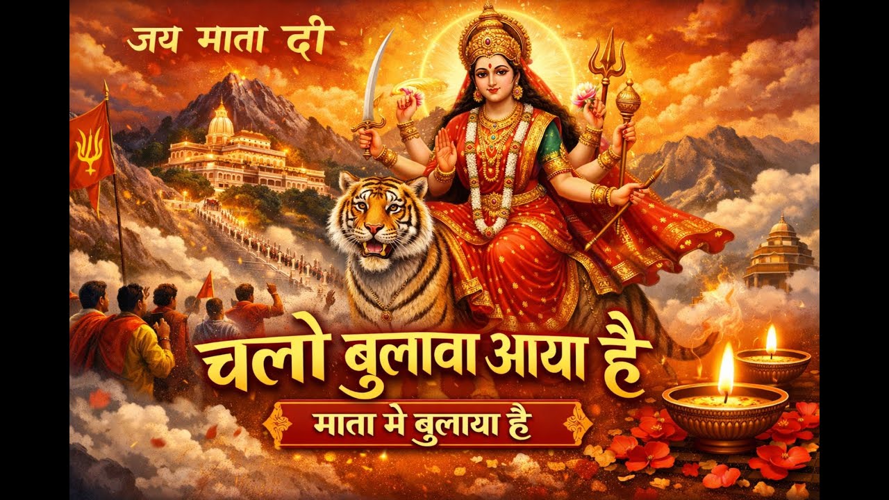 चलो बुलावा आया है माता ने बुलाया है | Vaishno Devi Bhajan | Jai Mata Di | Devi Bhajan