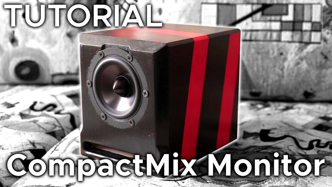 Diffusori da scrivania TUTORIAL, full range monovia, Studio Monitor FaiDaTe