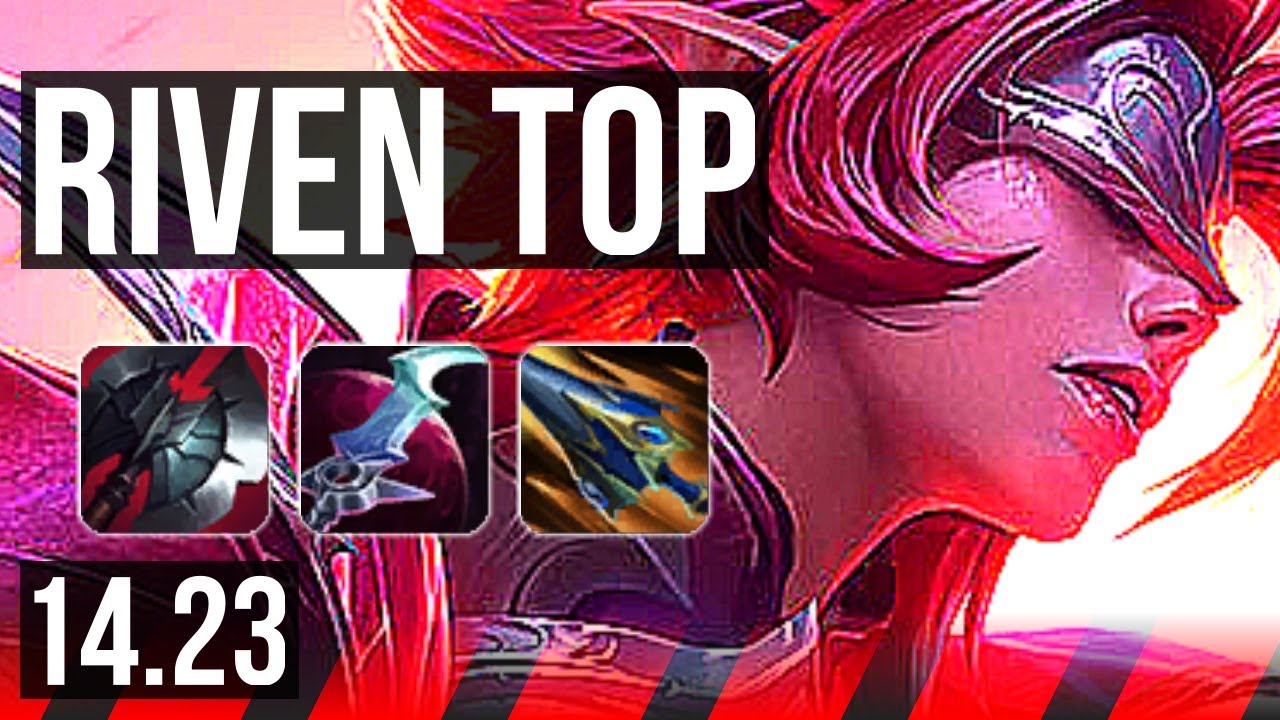 RIVEN vs TAHM KENCH (TOP) | NA Challenger | 14.23