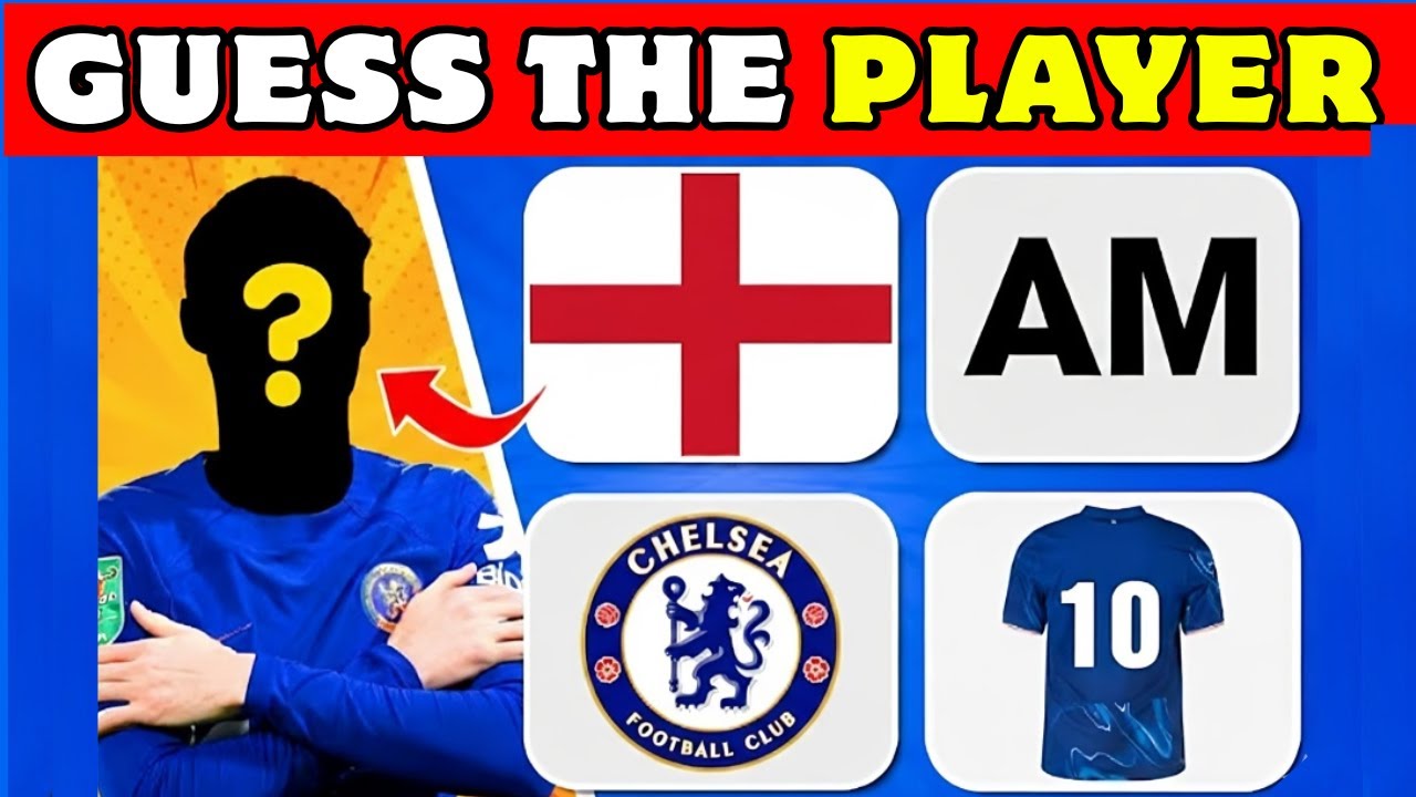 Guess the Player by Country 🇺🇸 Club 🏟️ Jersey Number 🔢 Position ⚽ | Football IQ Quiz
