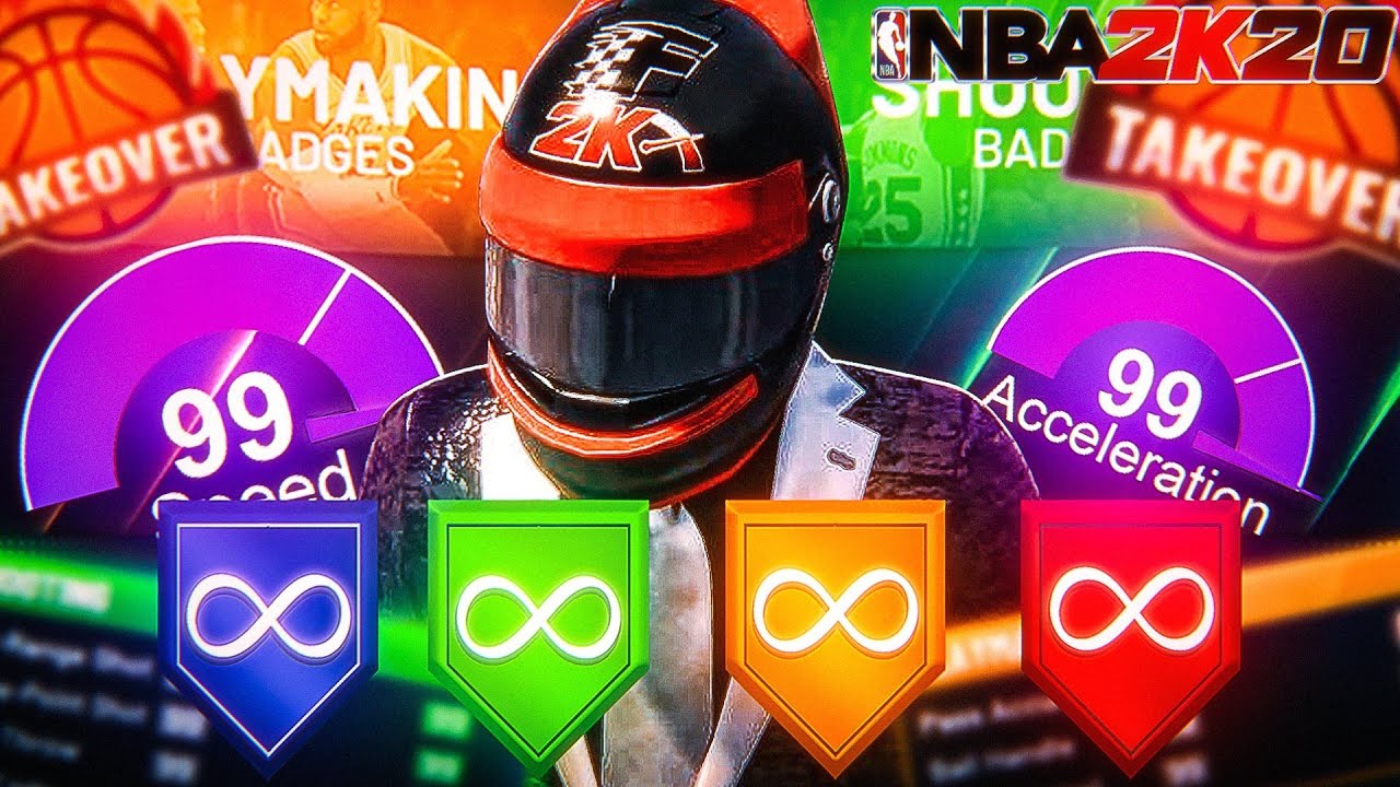BEST PLAYMAKING-SHOTCREATOR  BUILD ON NBA2K20! BEST COMP BUILD +  BEST BADGES!