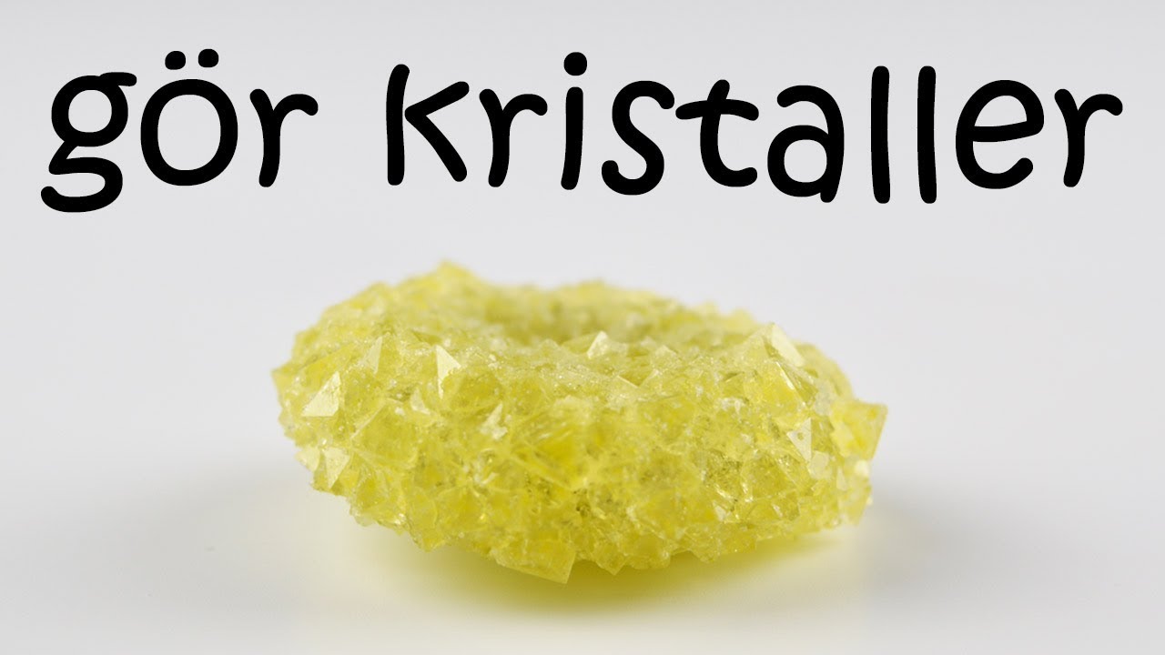 G&ouml;r egna kristaller | PYSSEL DIY