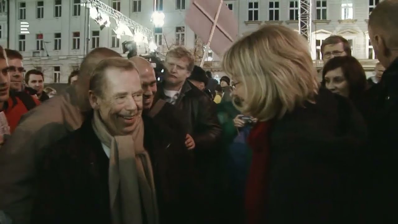 Exkluzivní záběry Václava Havla – ochranka