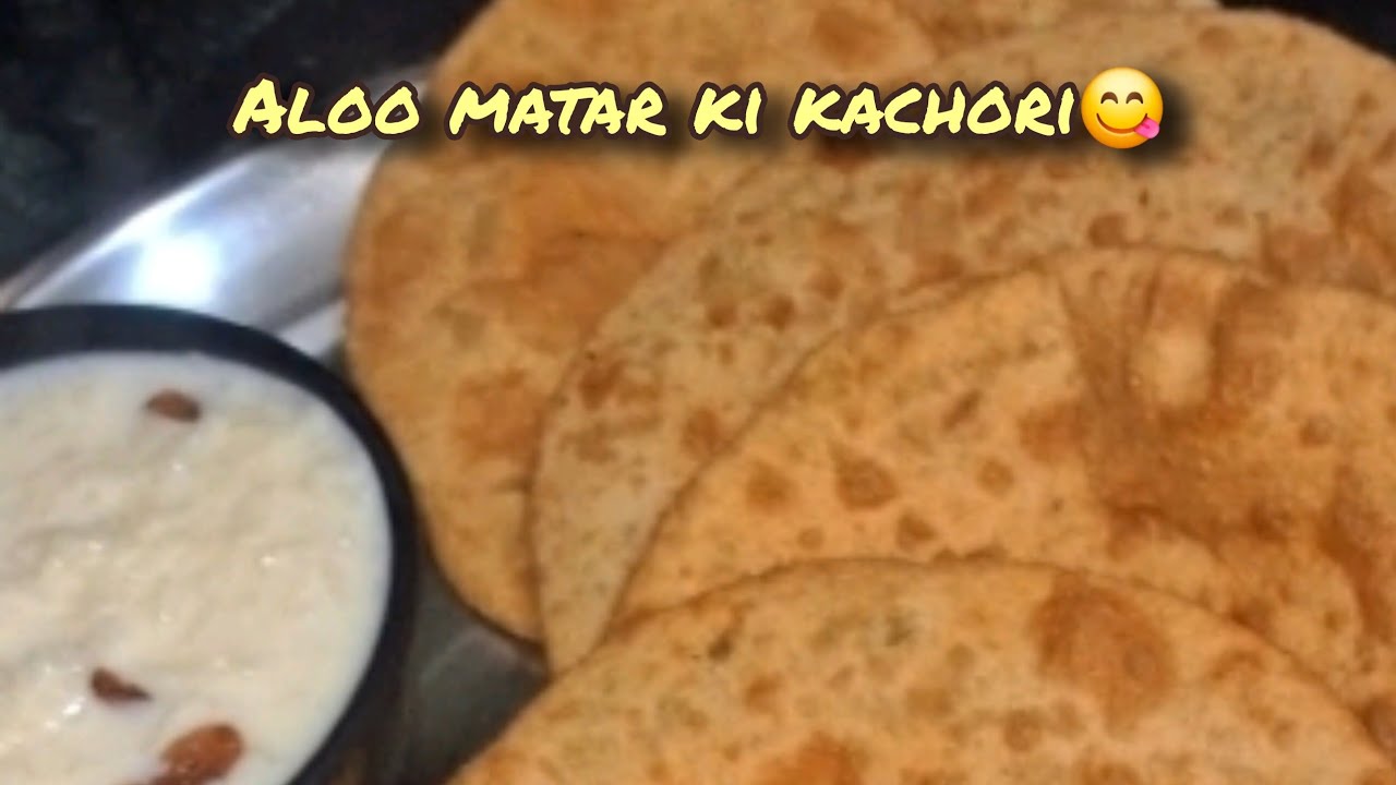 Crispy Aloo Matar Kachori 😍 Ghar wali perfect recipe!