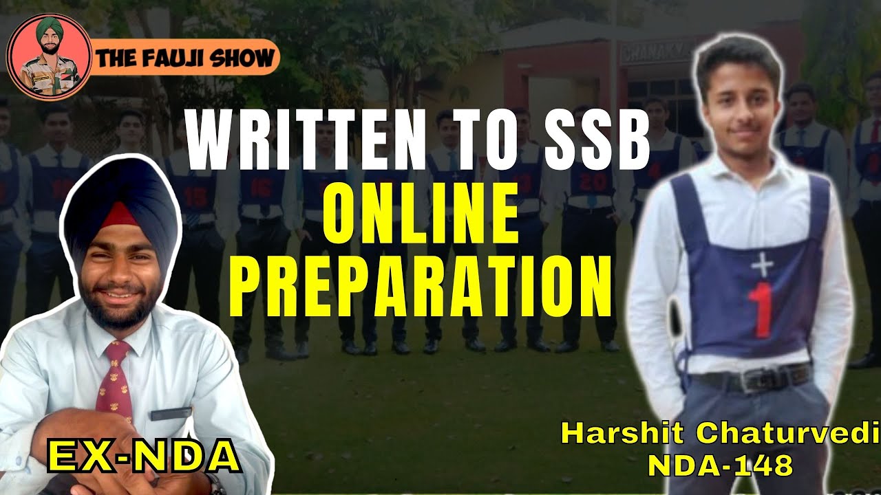 NDA SSB Recommended Candidate Harshit | Written to SSB Online Preparation EP-50 #nda #ssb