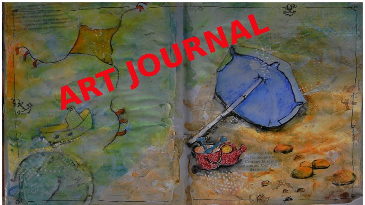 PAGE D'ART JOURNAL N° 13 / DÉBLOQUER SA CRÉATIVITÉ