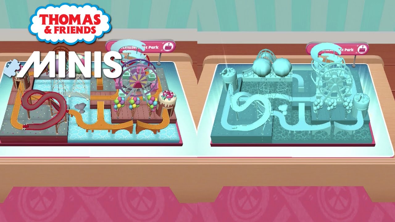 Thomas and Friends Minis - The Amusement Park New Train Track 2021 Thomas! ★ iOS/Android (by Budge)