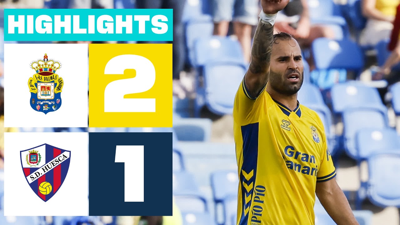 UD LAS PALMAS 2 - 1 SD HUESCA | RESUMEN LALIGA HYPERMOTION
