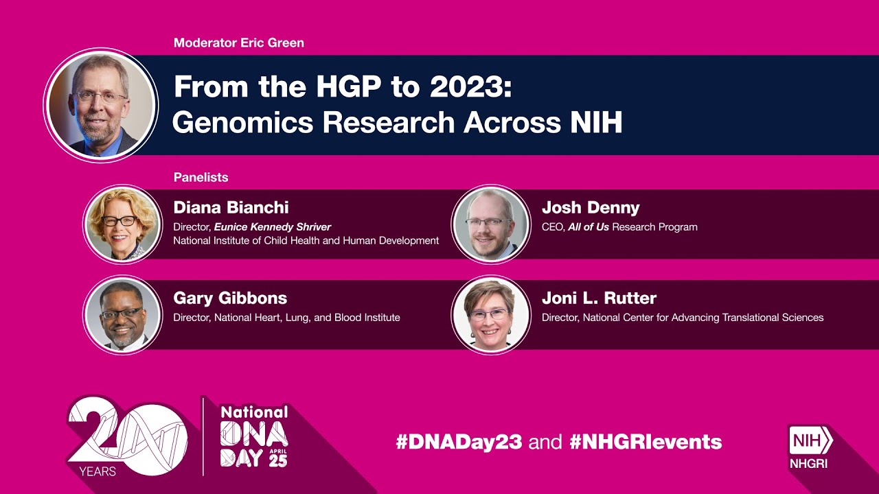 From the HGP to 2023: Genomics Research Across NIH - Eric Green