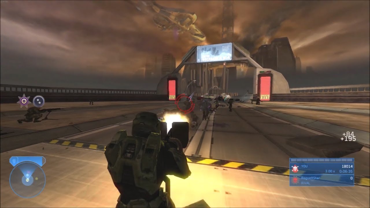 Halo MCC: Halo 2 Epic Bridge Battle on Metropolis Trailer (On Steam Workshop)
