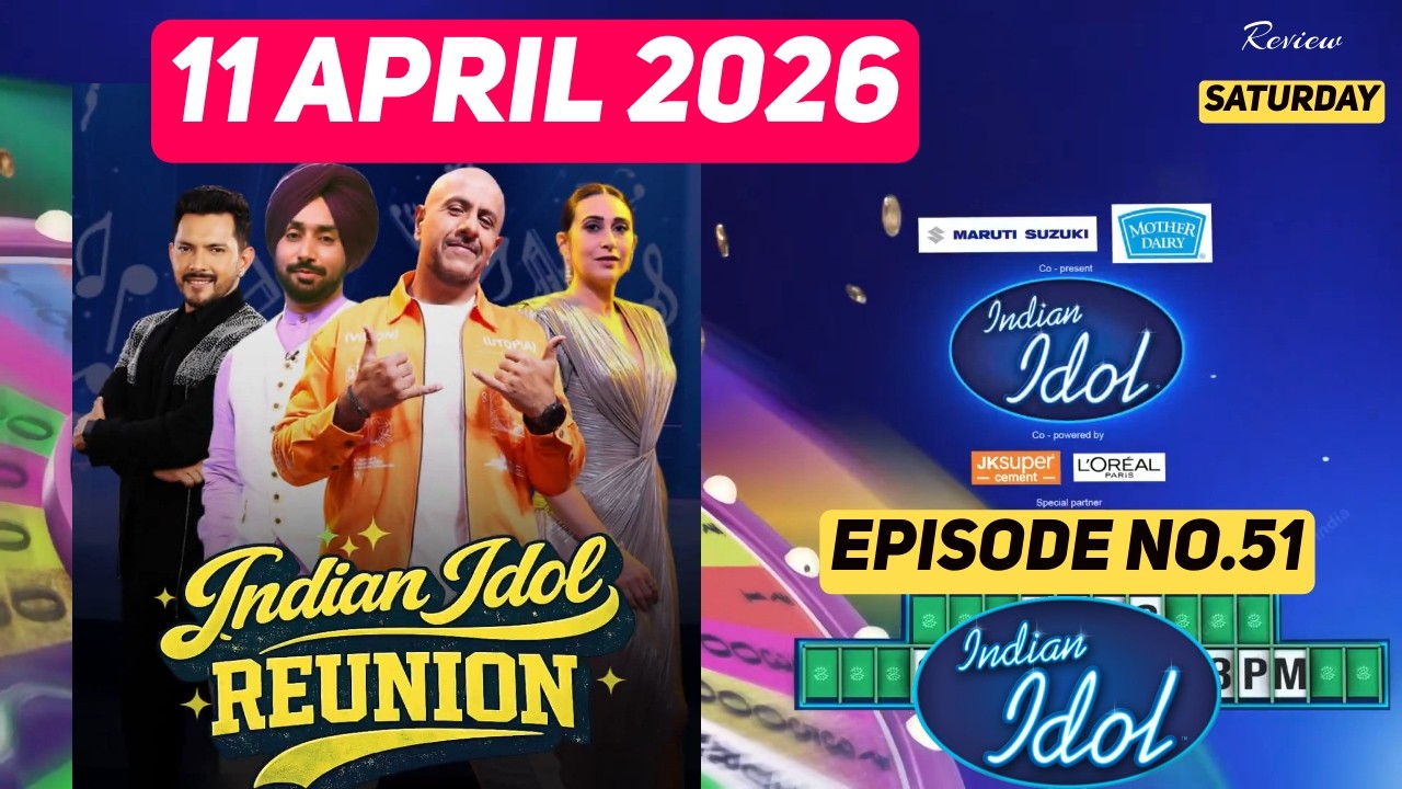 Indian Idol 16: 11 April 26 | Reunion Week में सबसे बड़ा Twist | Today Live Episode Indian Idol 16