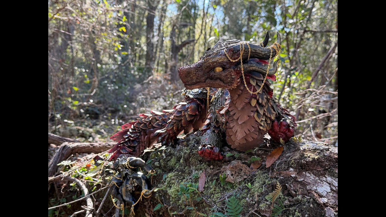 Creating a Dragon Art Doll from scratch