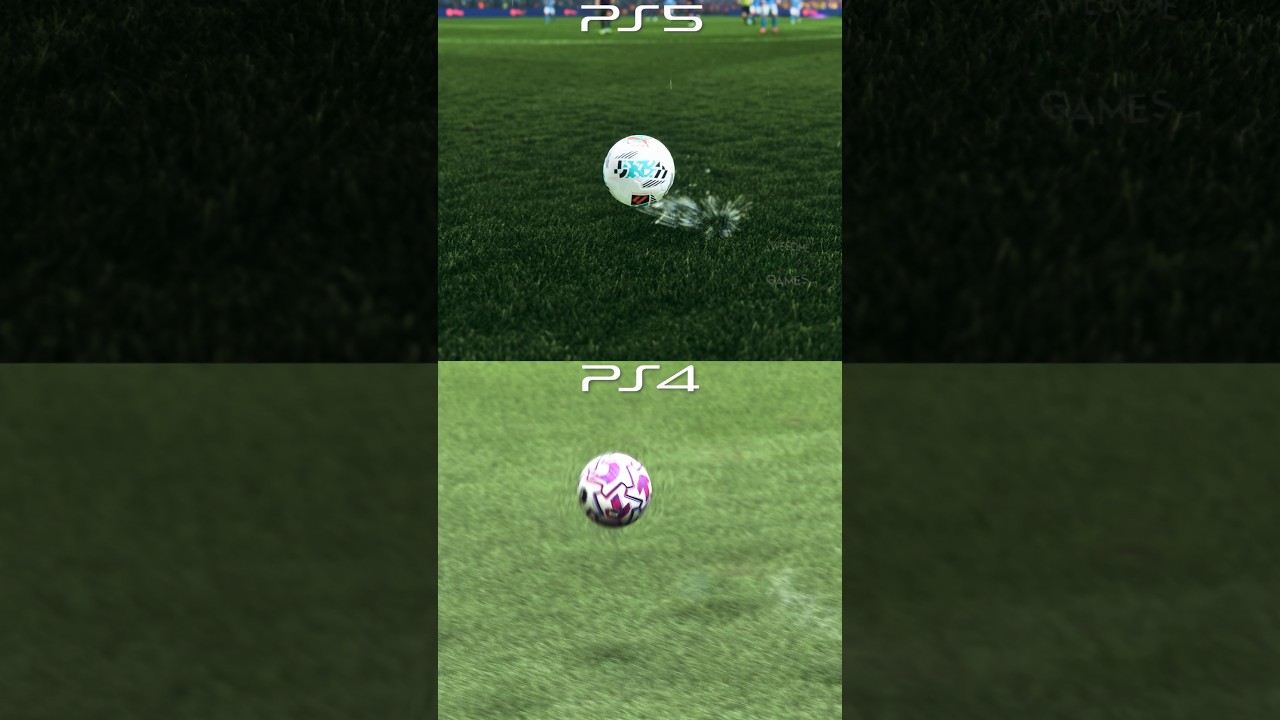 FC 26: PS4 vs PS5 Splash Effects #fc26