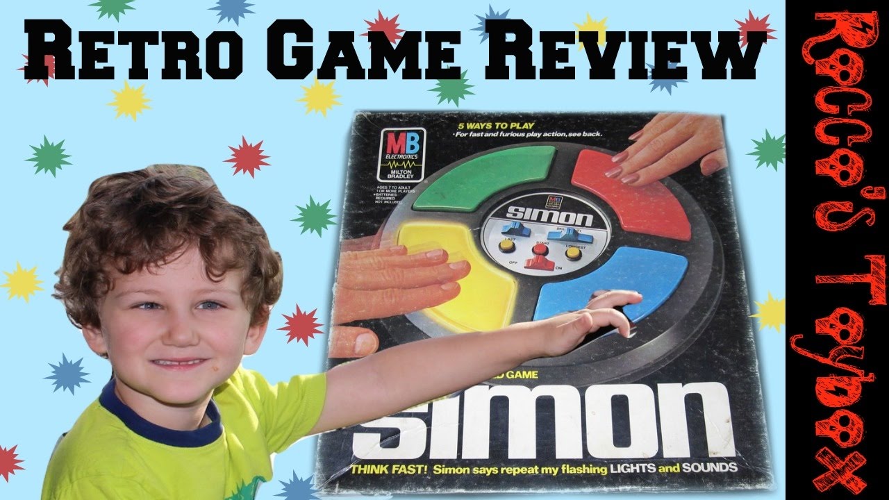 SIMON (1978) Memory Game - Retro Games Review