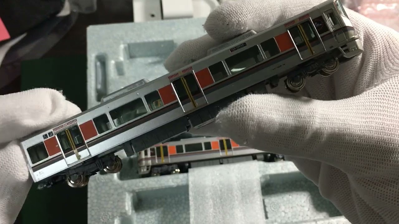 Nゲージ KATO 323系 大阪環状線 3両基本セット・5両増結セット 開封