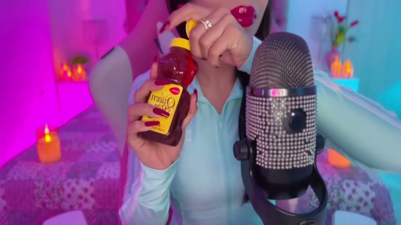 ASMR🐝 C0MIEND0 MIEL 🍯 