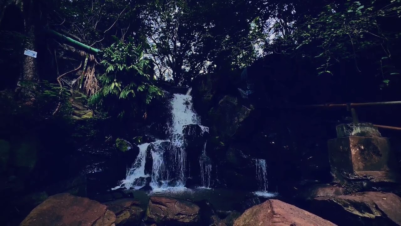 Oloolua Nature Trails Waterfall Karen Nairobi City County Kenya East Africa Travel Documentary Lands