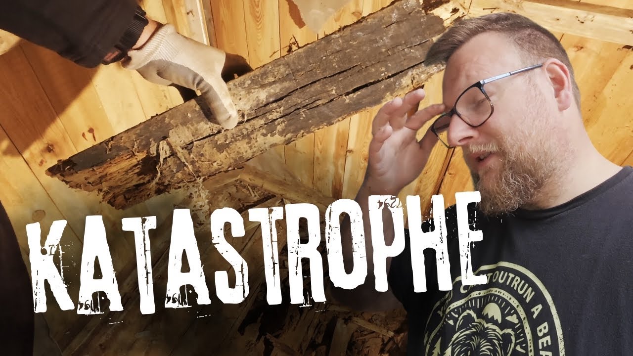 The END of my cabin? - Nasty surprises during the gutting!