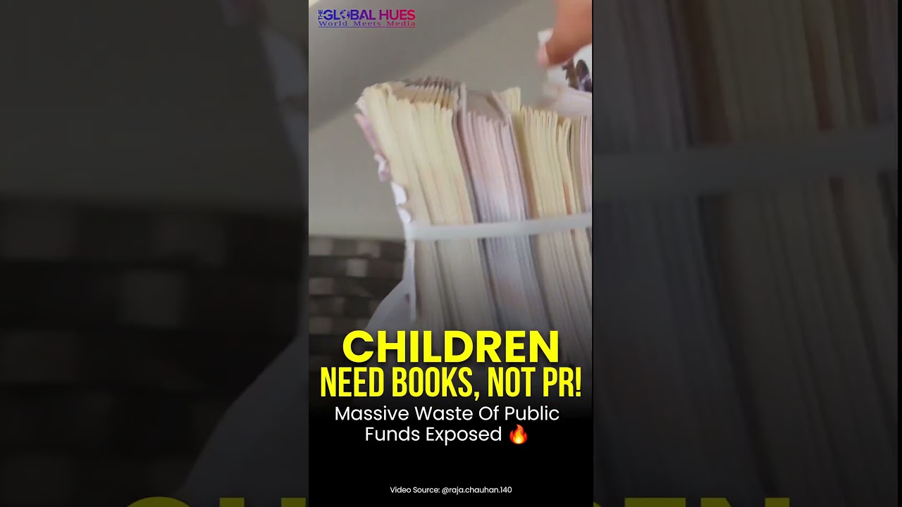 CHILDREN NEED BOOKS, NOT PR!