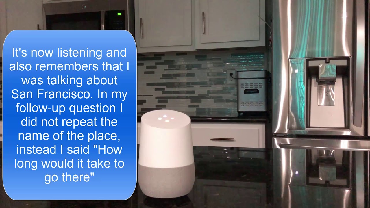 Google Home  Continued Conversation