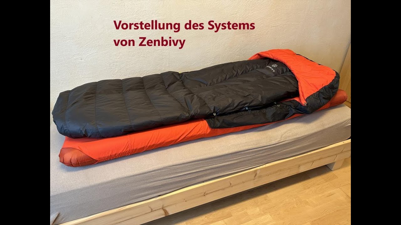Schlafsystem Zenbivy Core Quilt 25° mit Core Sheet Insulated