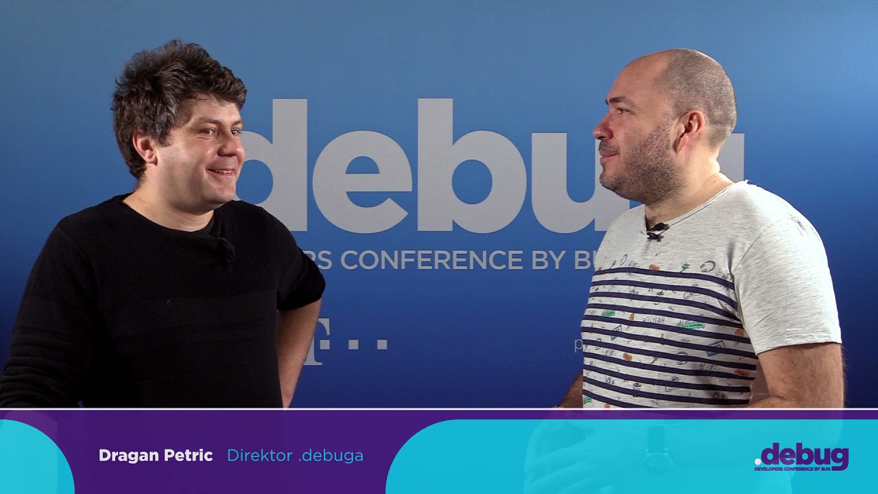 .debug 2021 - predstavljanje Plus hostinga, Davor Rapić i Dragan Petric