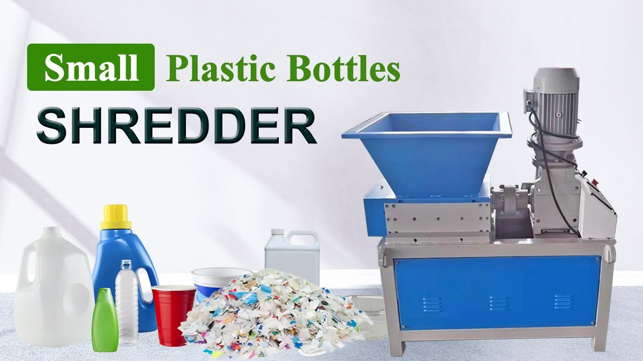 Small Shredder Machine for Plastic Bottles