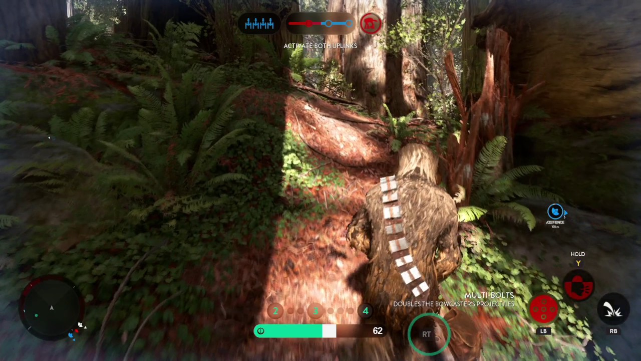 Star Wars Battlefront: 100 Chewbaka killstreak with clutch finish!
