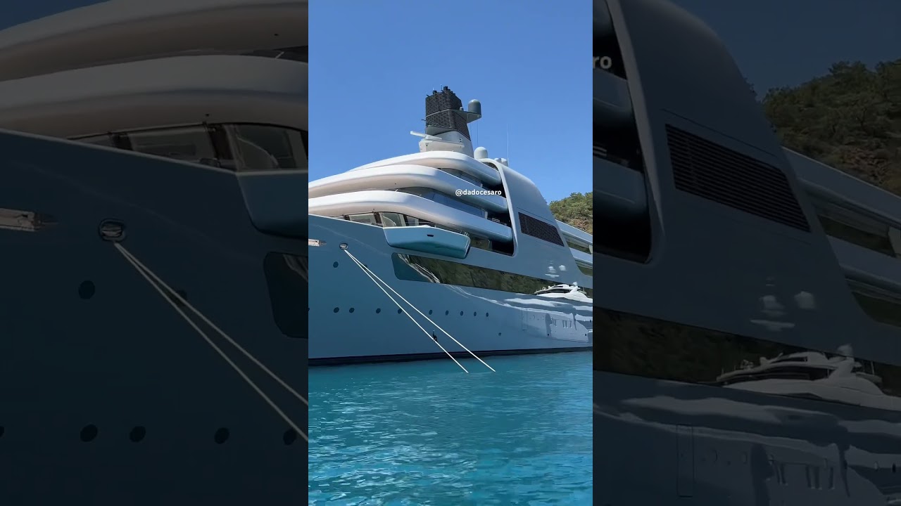 $600 Million USD MEGA YACHT SOLARIS IN TURKEY 🇹🇷 JUST IMPRESSIVE! #gocek #megayacht #superyacht