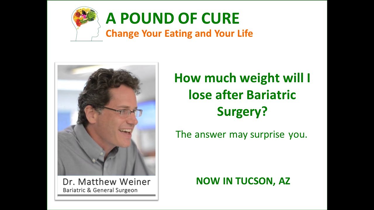 How much weight will I lose after Bariatric Surgery - The answer may surprise you