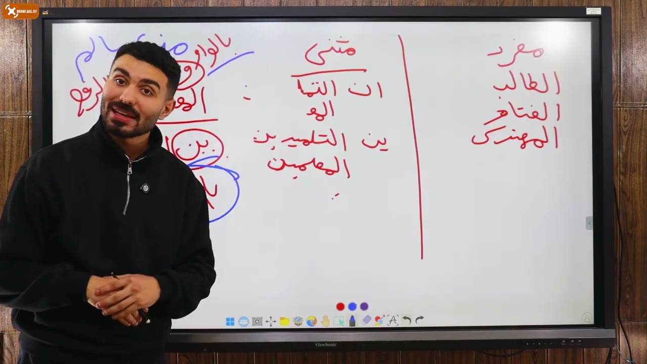 مراجعة شاملة علي ما سبق دراسته (فرع النحو) | اللغة العربية | ا.زياد موسي