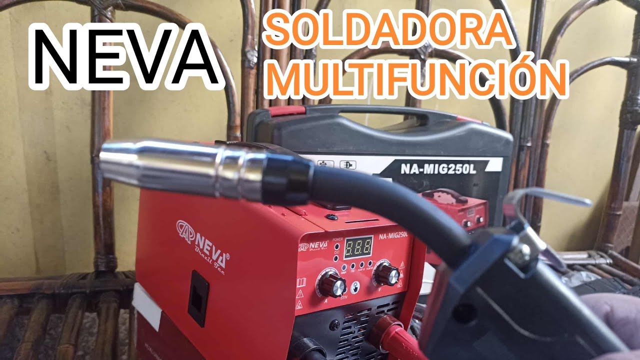 Tutorial soldadora multifuncional , Neva , super portátil 