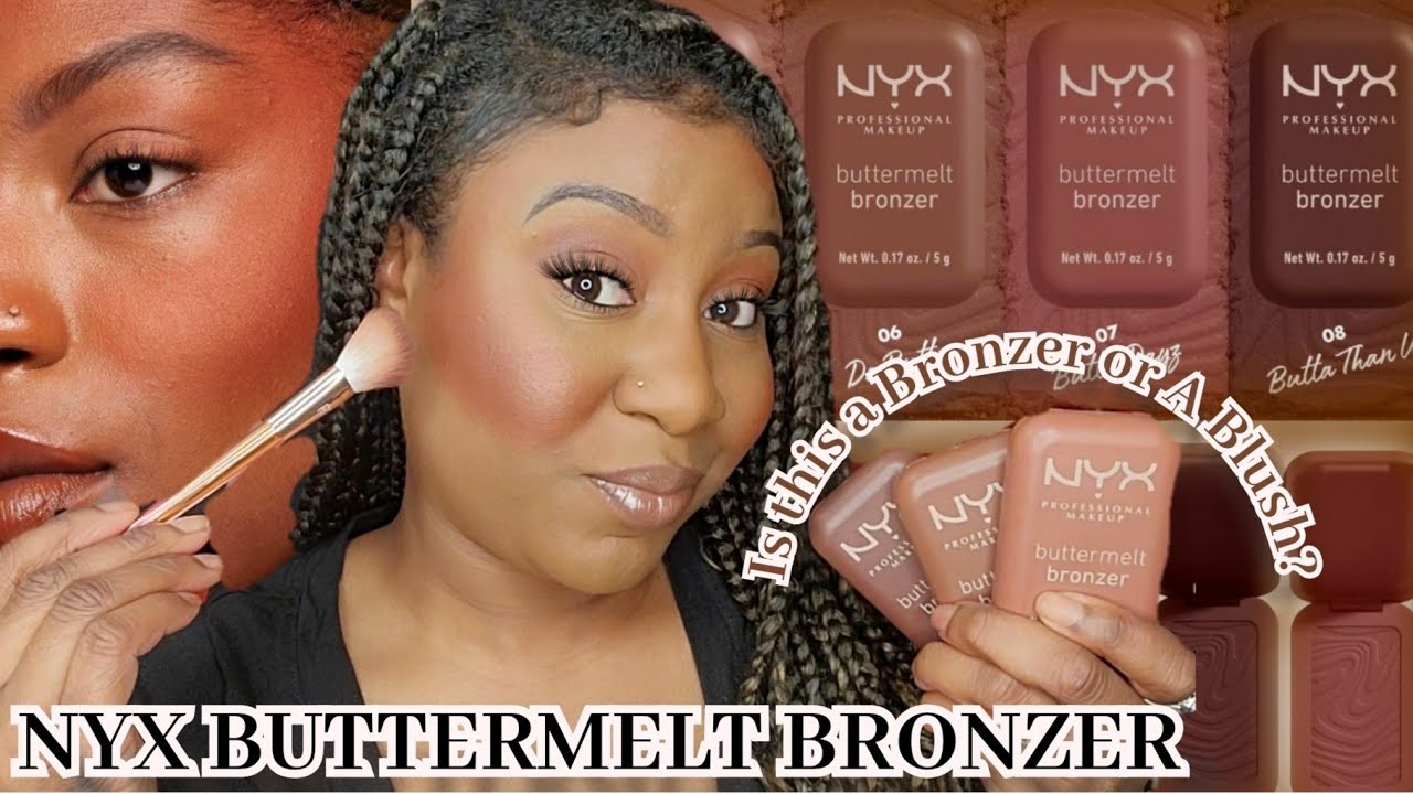 Бронзеры Nyx ButterMelt Compacted Powder Bronzers для темной кожи | *НОВИНКА* АПТЕЧНАЯ КОСМЕТИКА
