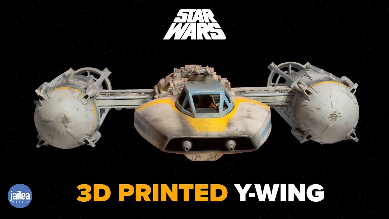 3D Printed Y-WING (Studio Scale)