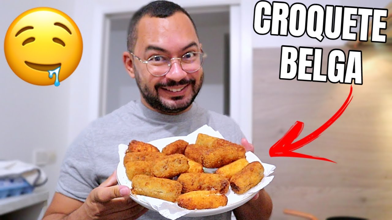 CROQUETE BELGA (FÁCIL, RÁPIDO E MARAVILHOSO) ♥ - Bruna Paula