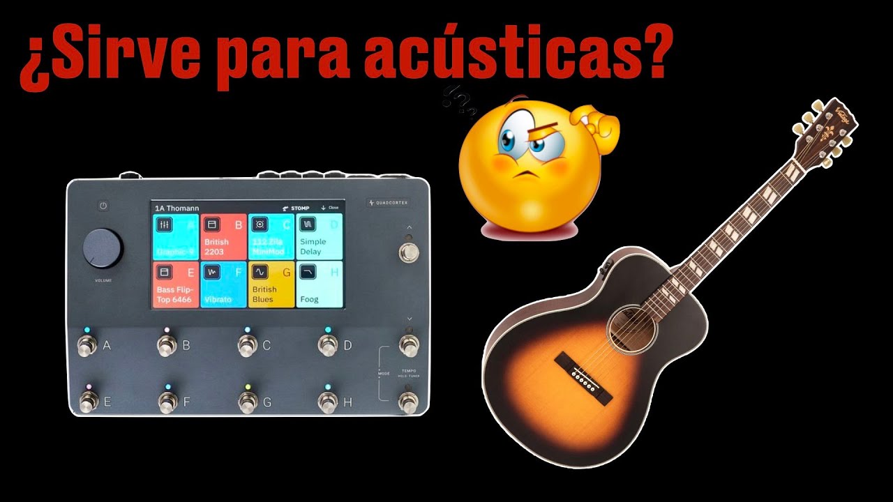 QUAD CORTEX: Cómo usarlo y conectar tu guitarra acústica (PIEZO saddles)
