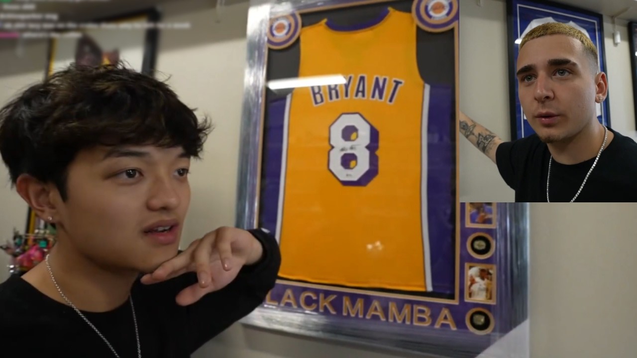 The CORE Boys Couldn't Believe They Saw A Signed Kobe Jersey..