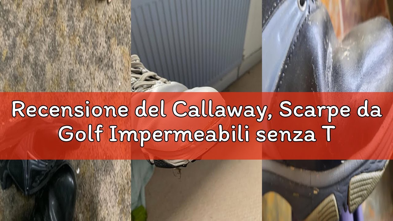 Recensione del Callaway, Scarpe da Golf Impermeabili senza Tacchetti Chev Comfort, da Uomo