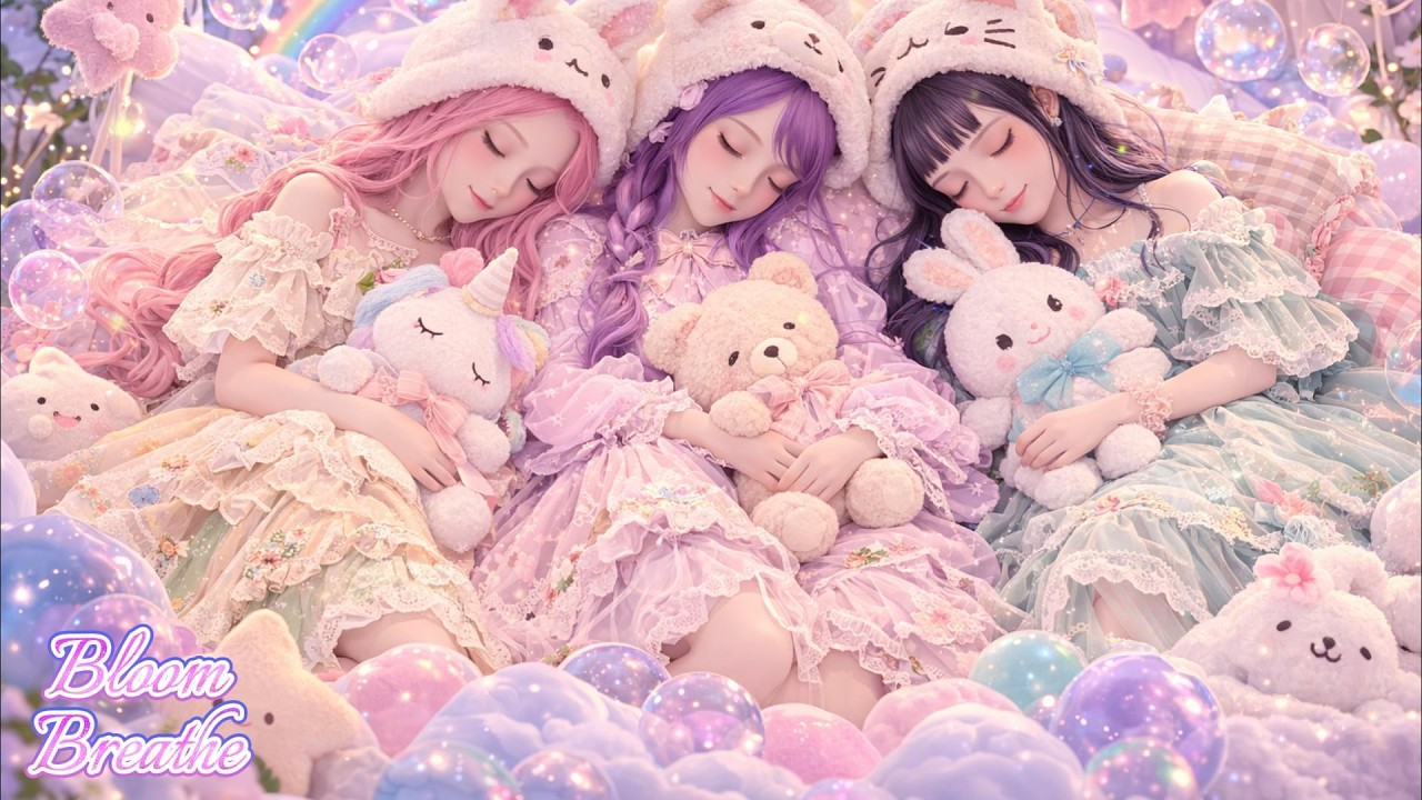 Healing Piano for Deep Sleep | Calm Your Mind & Sleep Better | Mira, Rumi, Zoey | K Pop Idol Hunters